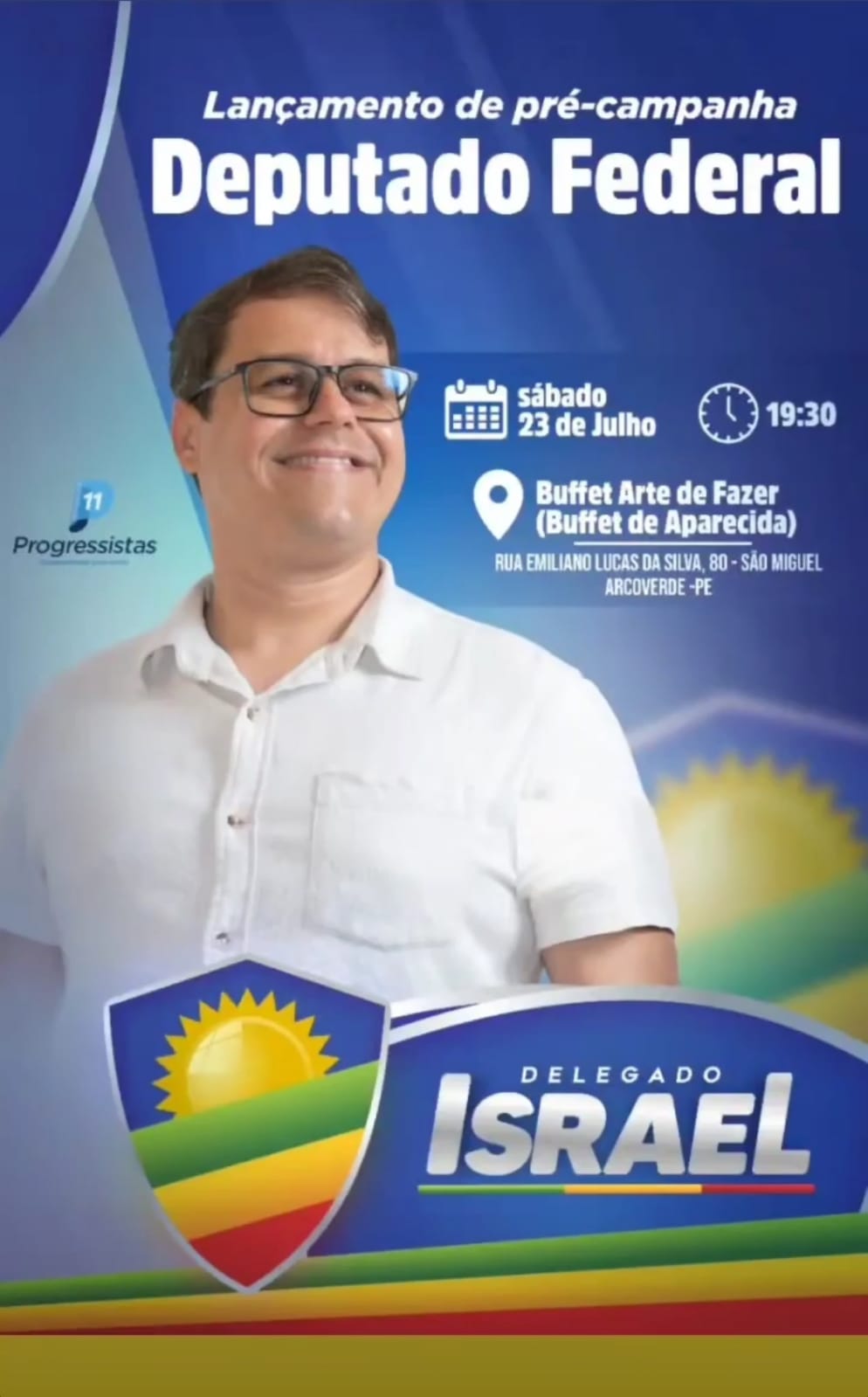 Pré-candidatura do delegado Israel Rubis mexe com o tabuleiro da política  de Arcoverde – Blog do Finfa – A verdade em forma de notícia